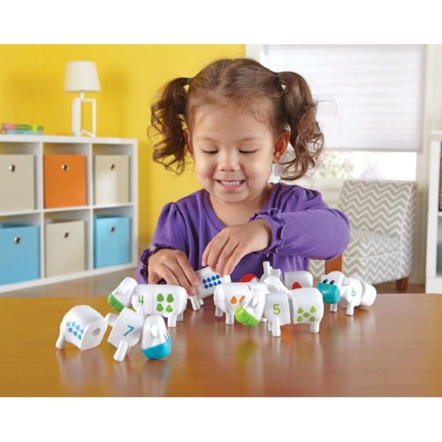 Snap-n-Learn™ Counting Cows | Counting and Sorting Fun Set, Early Math Skill | Set of 20 by Learning Resources US | Age 1.5+