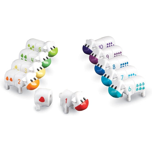 Snap-n-Learn™ Counting Cows | Counting and Sorting Fun Set, Early Math Skill | Set of 20 by Learning Resources US | Age 1.5+