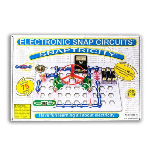 Snaptricity Snap Circuit | electricity and magnetism | SCBE75 by Elenco US | Age 8+