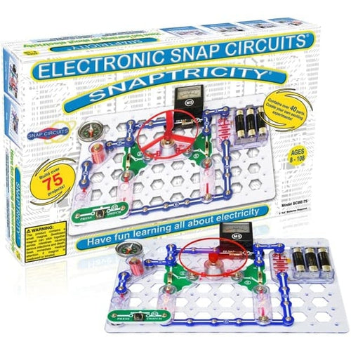 Snaptricity Snap Circuit | electricity and magnetism | SCBE75 by Elenco US | Age 8+