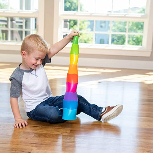 Spiroku ML by Fat Brain Toys | 3+ عمر کے بچوں کے لیے ابتدائی ترقی اور تعلیمی سیٹ 
