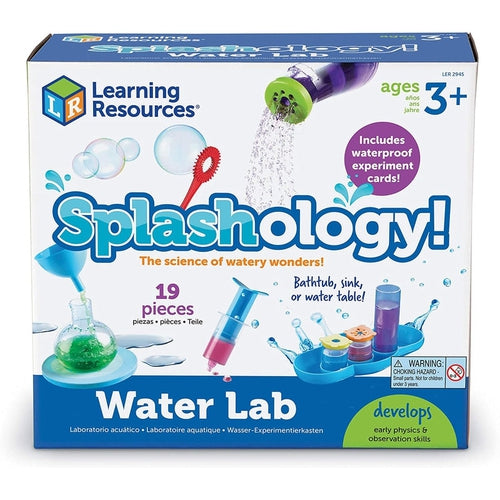 Learning Resources Splashology | 19 pcs Water Lab Science Kit for kids Ages 3+