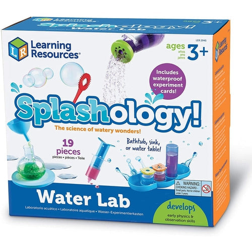 Learning Resources Splashology | 19 pcs Water Lab Science Kit for kids Ages 3+