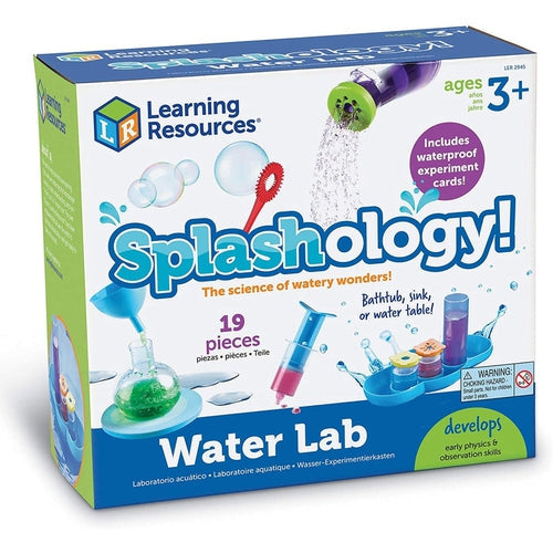 Learning Resources Splashology | 19 pcs Water Lab Science Kit for kids Ages 3+