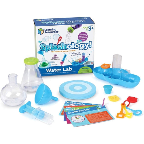 Learning Resources Splashology | 19 pcs Water Lab Science Kit for kids Ages 3+
