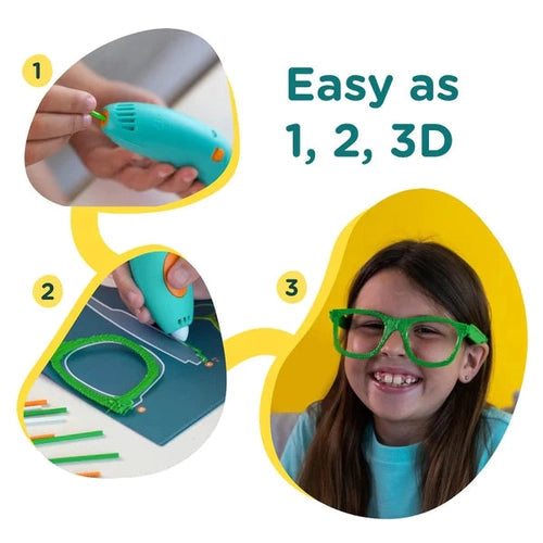 Start+ 3D Printing Pen | Essential Art & Craft Set by 3Doodler US for Kids Age 6+