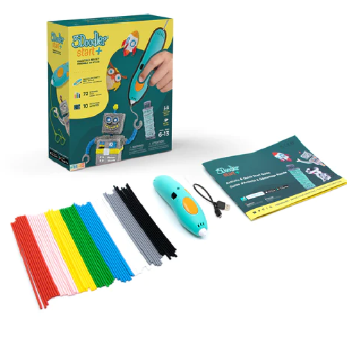 Start+ 3D Printing Pen | Essential Art & Craft Set by 3Doodler US for Kids Age 6+