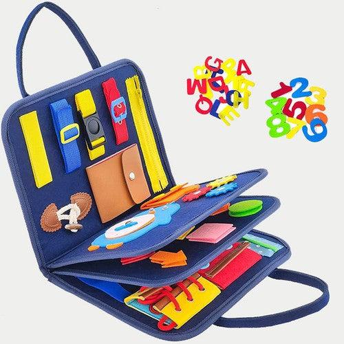Busy Book | Montessori Basic Skills Activity Toys for Kids Age 1+