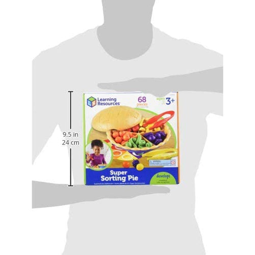 Super Sorting Pie | 68 Pcs Math Set by Learning Resources US | Age 3 ...