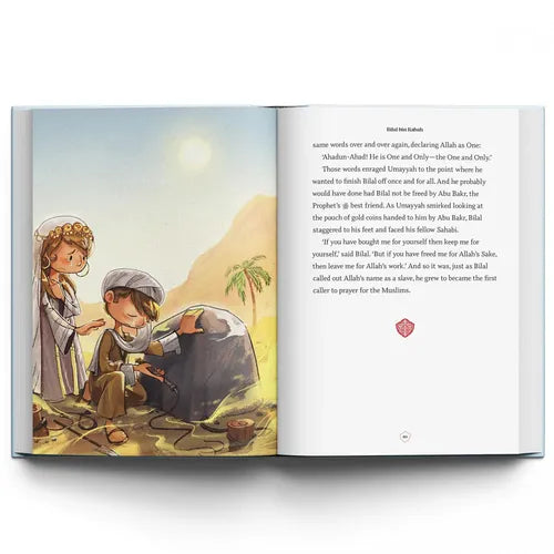 Super Sahaba Stories, 40 episodes of faith and courage | Hardcover Islamic book By Learning Roots UK for kids Age 7-11+