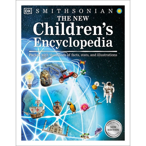 The New Children's Encyclopedia | Packed With Thousands Of Facts, Stats, And Illustrations | Science Reading Book by DK | Age 8+