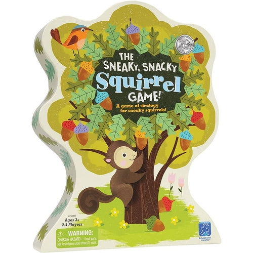 Sneaky, Sneaky Squirrel Game | ایجوکیشنل انسائٹس یو ایس کی جانب سے بچوں (3+ سال) کے لیے ریاضی کا گیم سیٹ