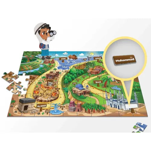 The Giant Journey - the Prophets | 75 pcs Educational Floor Puzzle By Learning Roots UK for Kids Age 5+