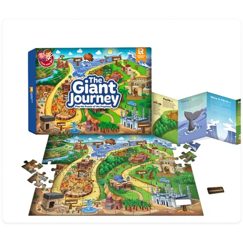 The Giant Journey - the Prophets | 75 pcs Educational Floor Puzzle By Learning Roots UK for Kids Age 5+
