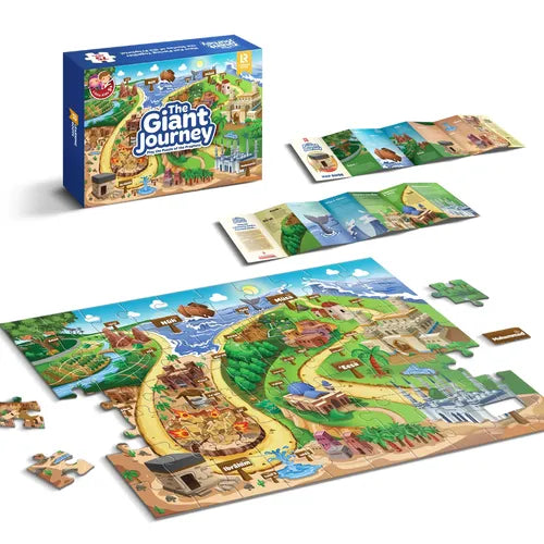 The Giant Journey - the Prophets | 75 pcs Educational Floor Puzzle By Learning Roots UK for Kids Age 5+