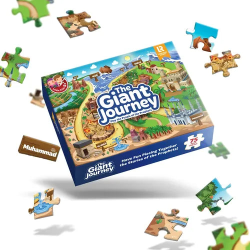 The Giant Journey - the Prophets | 75 pcs Educational Floor Puzzle By Learning Roots UK for Kids Age 5+