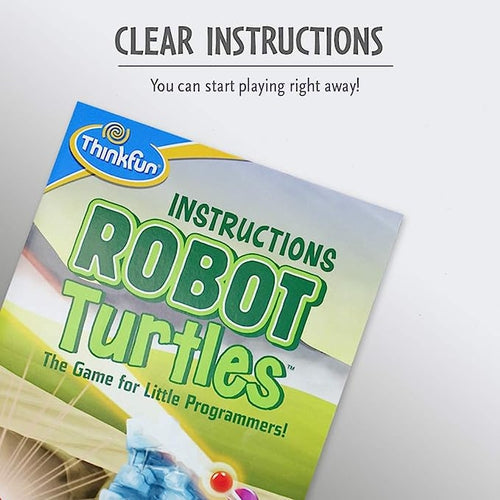 Think Fun Robot Turtles - Coding Board Game for Preschoolers | Educational Set for Kids Age 4+