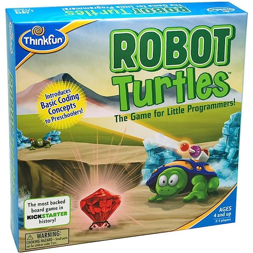 Think Fun Robot Turtles - Coding Board Game for Preschoolers | Educational Set for Kids Age 4+