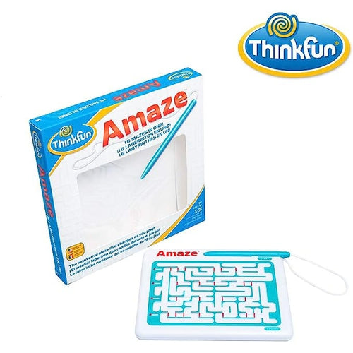 ThinkFun Amaze - 16 Mazes Challenge | Educational Set for Kids Age 8+