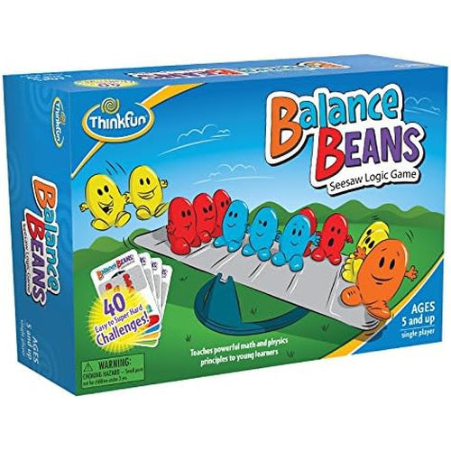 ThinkFun Balance Beans - Seesaw Logic and Math Game | Educational Set for Kids Age 5+