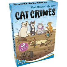 Load image into Gallery viewer, ThinkFun Cat Crimes Brain Game | Educational Set for Kids Age 8+
