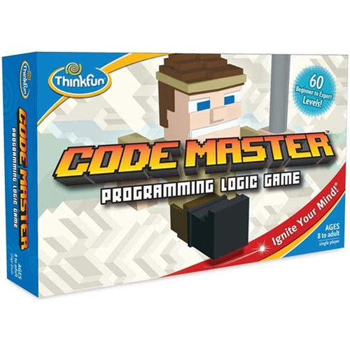 لعبة المنطق البرمجي ThinkFun Code Master | مجموعة تعليمية للأطفال من سن 8 سنوات فما فوق