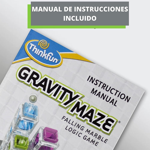 ThinkFun Gravity Maze 76339 - Falling Marble Challenge | Educational Set for Kids Age 8+