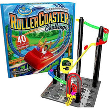 Load image into Gallery viewer, ThinkFun Roller Coaster Challenge - Building Game | Educational Set for Kids Age 6+
