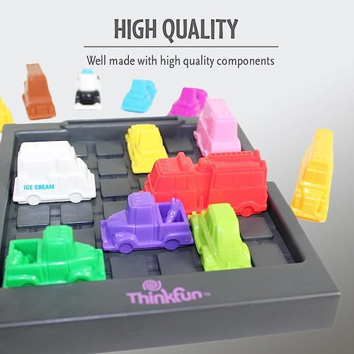 ThinkFun Rush Hour Junior - Traffic Jam Logic Game | Educational Toy for Kids Age 5+