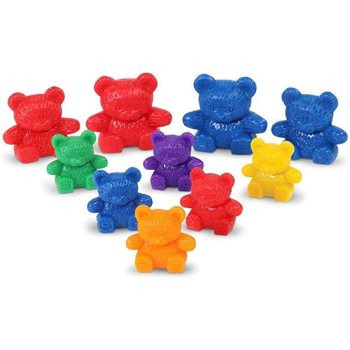 Three Bear Family® Counters | Counting and Sorting Fun Set, Early Math Skill | Set of 96 by Learning Resources US | Age 3+