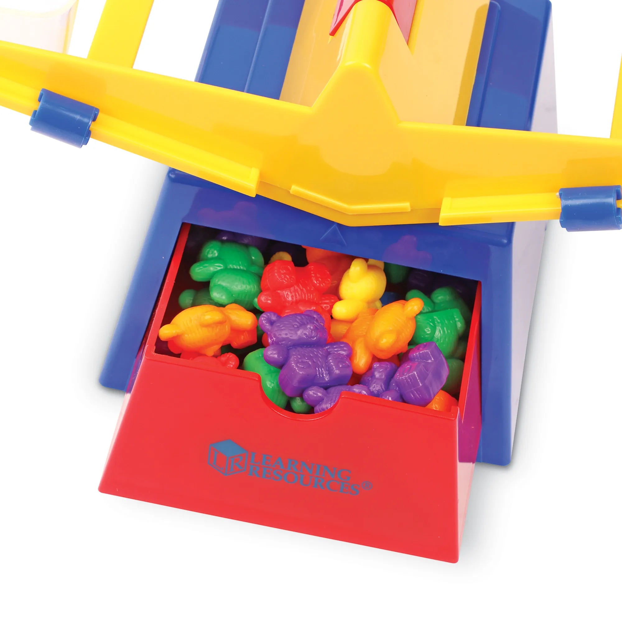 Primary Bucket Balance with Baby Counters - LER0779 | Classroom Math Set by Learning Resources US for kids Age 3+