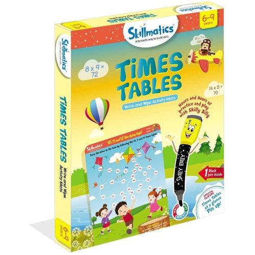 Time Tables by SkillMatics IN | Age 3+