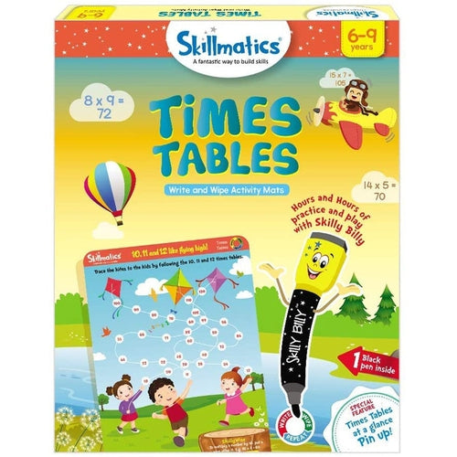 Time Tables by SkillMatics IN | Age 3+