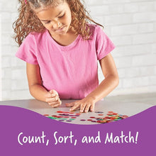 Load image into Gallery viewer, Transparent Color Counting Chips | Set of 250 Assorted Colored Chips | Multicolor Math Set by Learning Resources US | Age 5+
