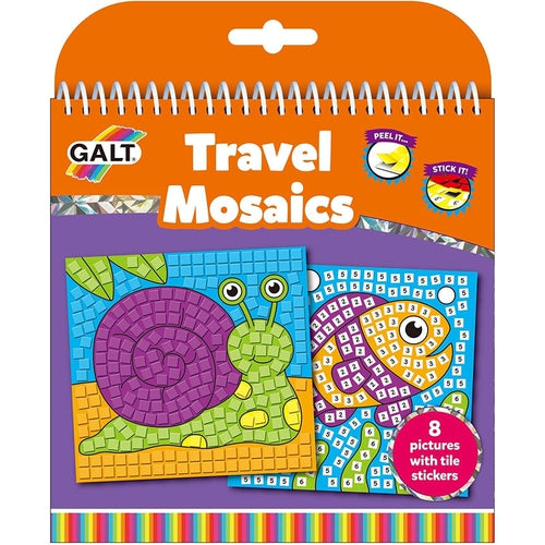 Travel Mosaics, Create a mosaic masterpiece | Art & Craft Set by Galt UK | Age 6+