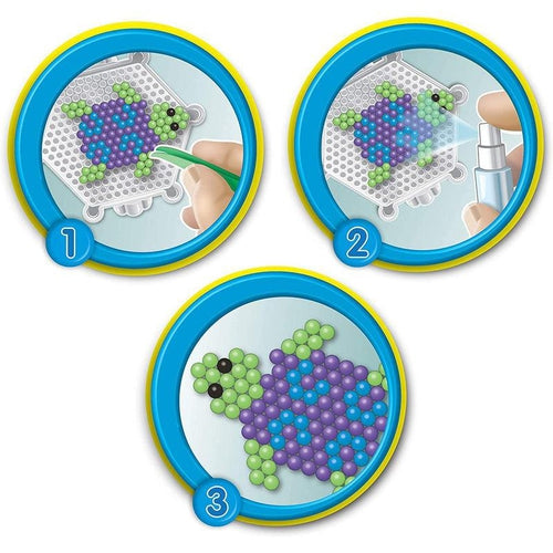 Turtle - H2O Water Fuse Beads Kit, Craft Set by Perler US | Age 4+