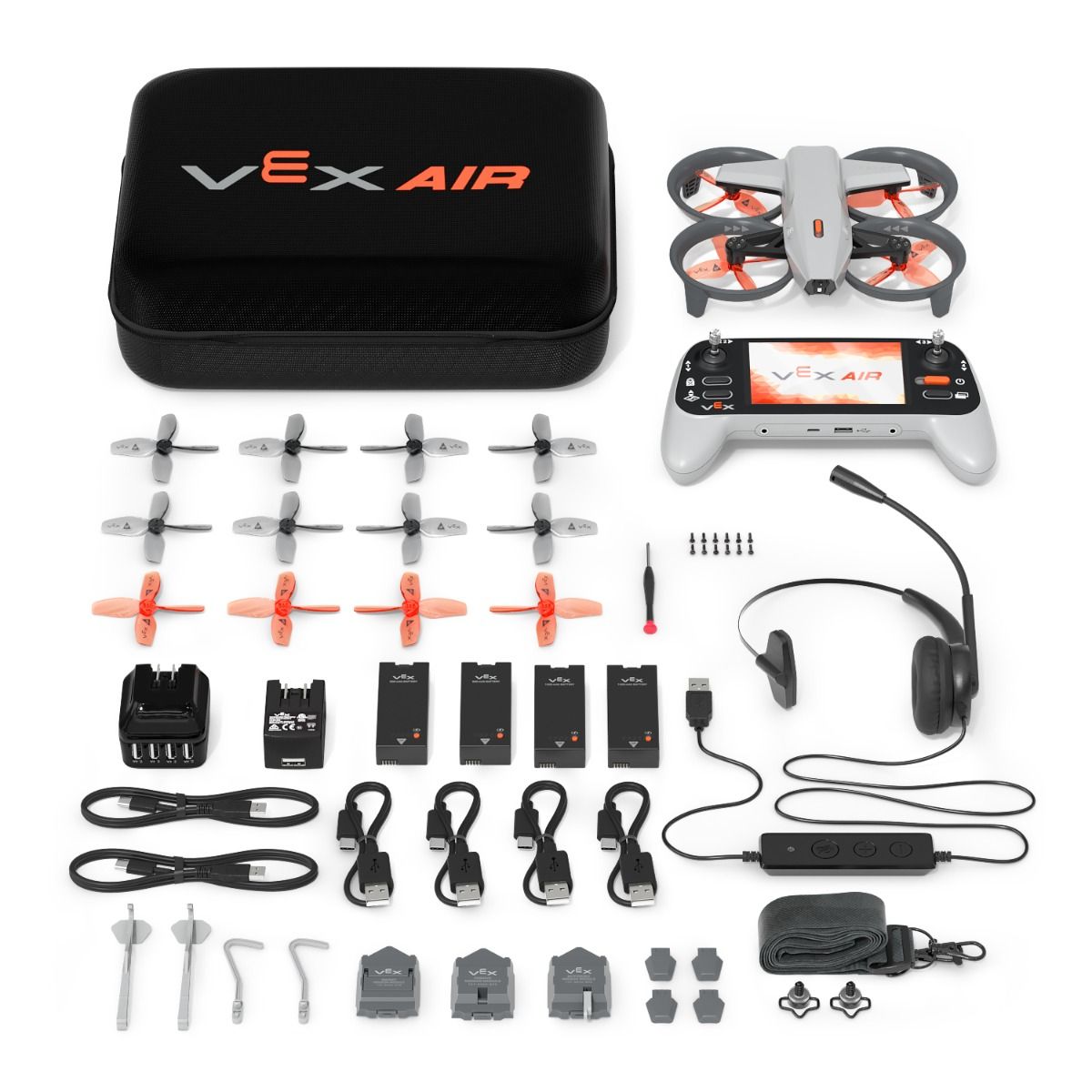 VEX AIR - حسب ضرورت کوڈنگ ڈرون | نویں سے بارہویں جماعت تک STEM کی عملی تعلیم