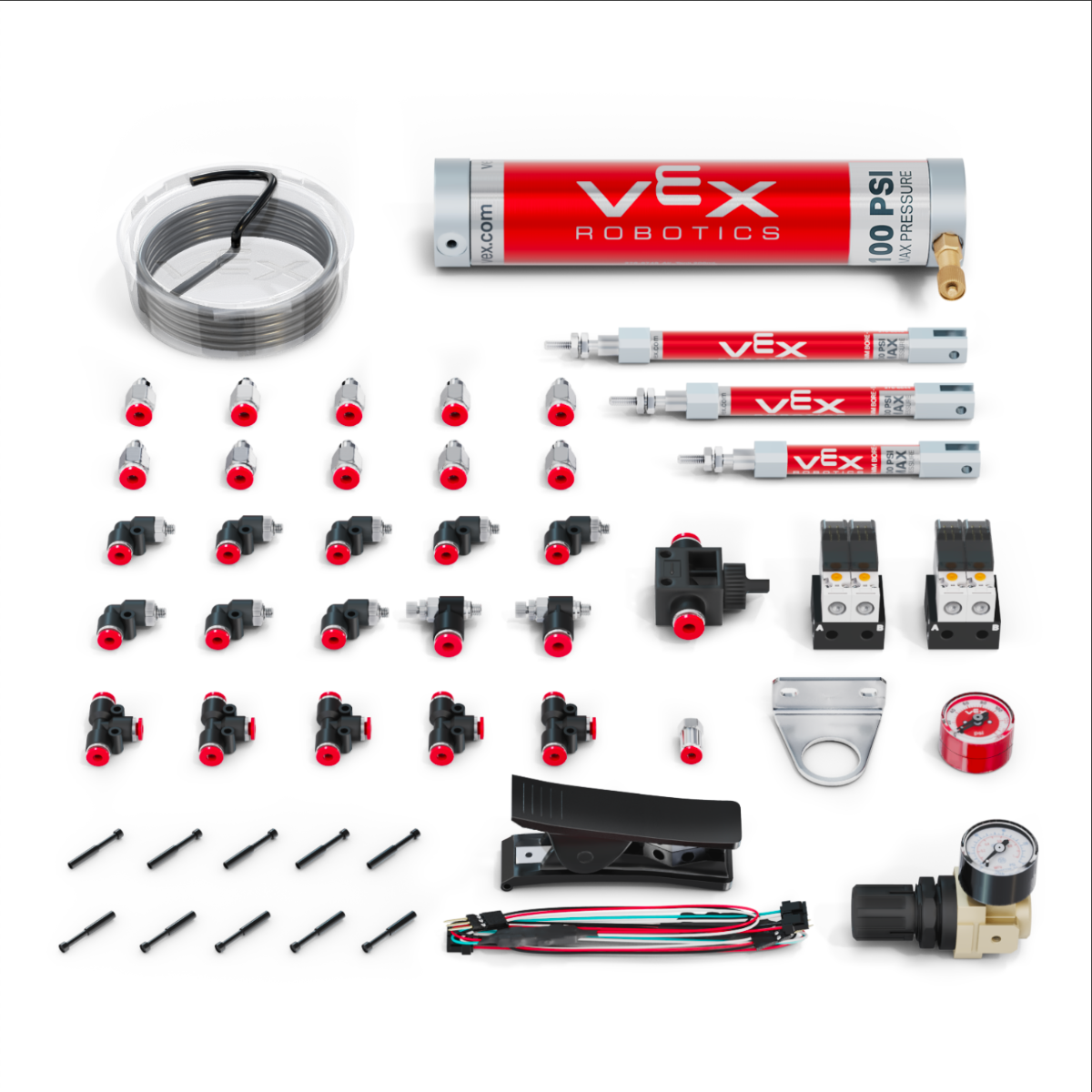 VEX V5 Pneumatics Kit - 276-8750 | Tech/Eng STEM Learning for Age 14+