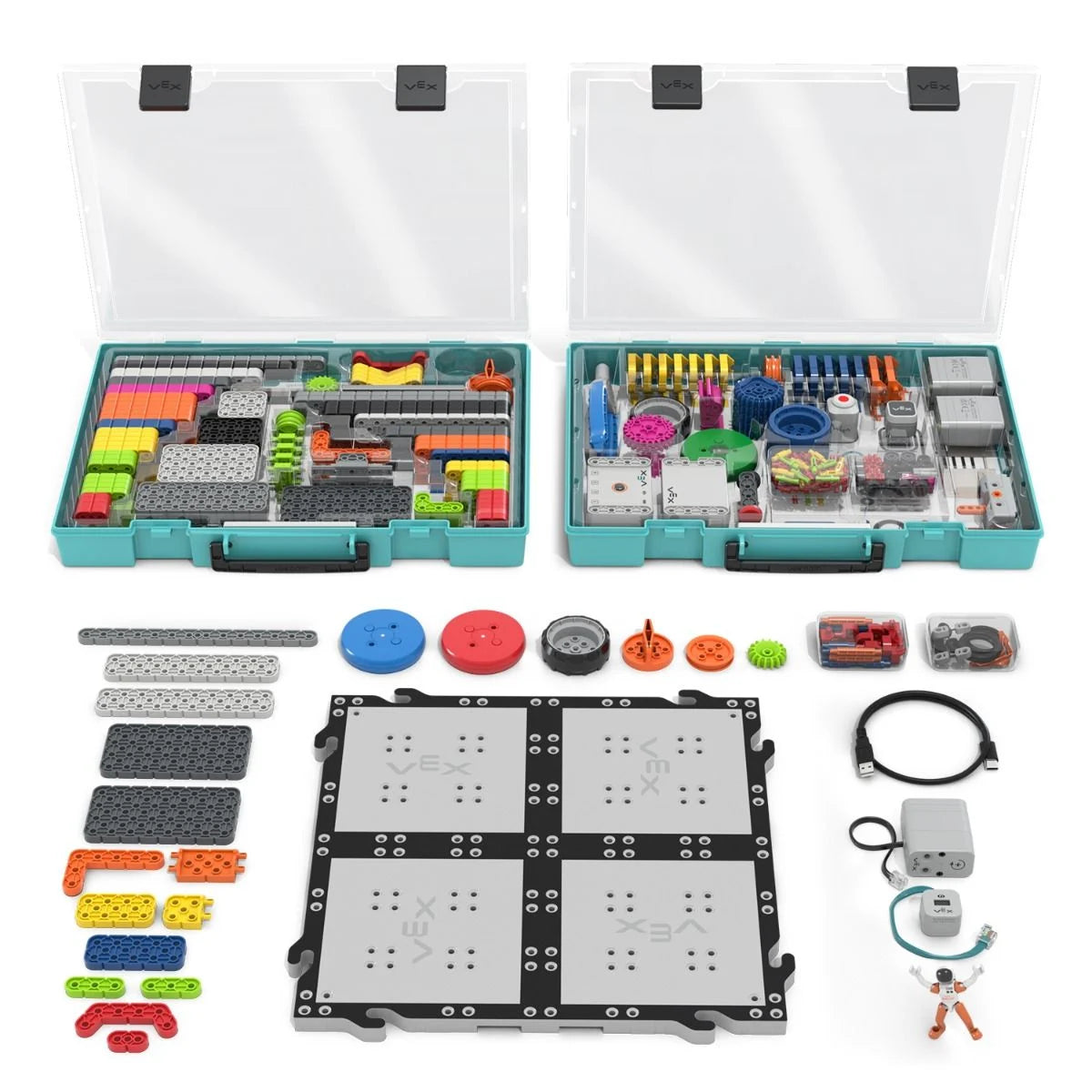VEX GO Robot Kit | STEM construction system for 3rd - 6th grade students, Ages 8+