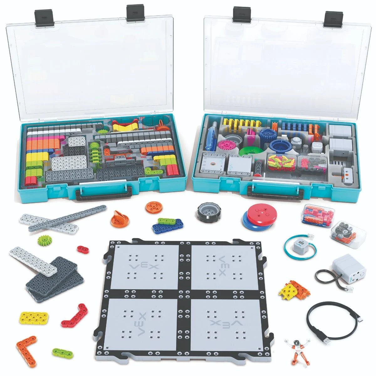 VEX GO Robot Kit | STEM construction system for 3rd - 6th grade students, Ages 8+