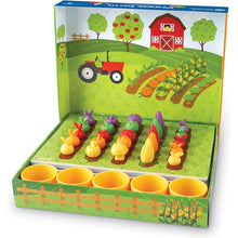 Load image into Gallery viewer, Veggie Farm Sorting Set | 46 Pcs Math Set by Learning Resources US | Age 3+
