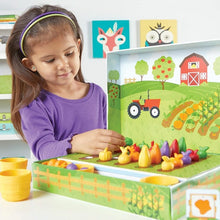Load image into Gallery viewer, Veggie Farm Sorting Set | 46 Pcs Math Set by Learning Resources US | Age 3+
