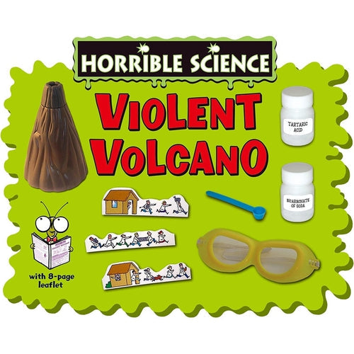 Violent Volcano | Horrible Science Kit by Galt UK | Ages 8+