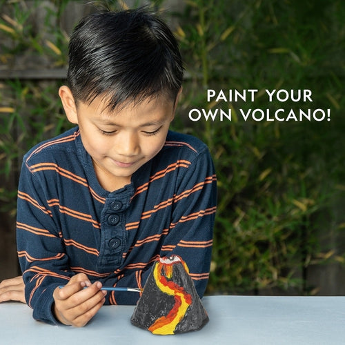 Volcano Science Kit | Build, Paint and then make it Erupt | by National Geographic | Age 8+