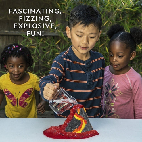 Volcano Science Kit | Build, Paint and then make it Erupt | by National Geographic | Age 8+