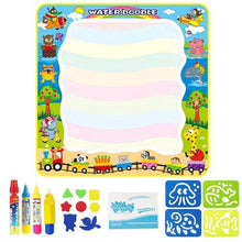 Load image into Gallery viewer, Water Doodle Mat - painting by water set - original, 100X100 CM | Age 3+
