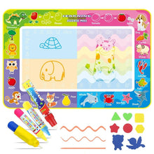 Load image into Gallery viewer, Water Doodle Mat - painting by water set - original, 150X100 CM | Age 3+
