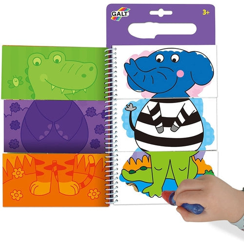 Water Magic - Flip Book Jungle | Art & Craft Set by Galt UK | Age 3+