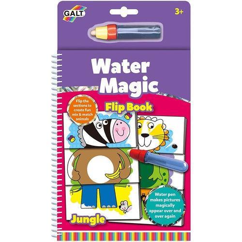 Water Magic - Flip Book Jungle | Art & Craft Set by Galt UK | Age 3+