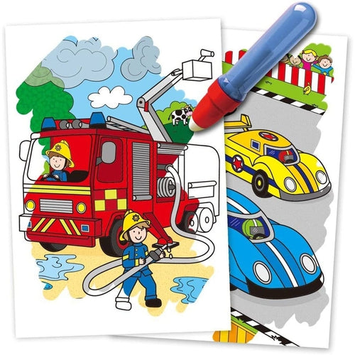 Water Magic Vehicles | User Over and Over Again | Art & Craft set by Galt UK | Ages 3+